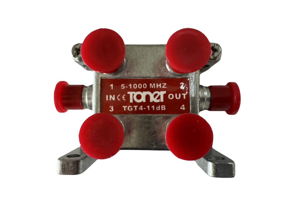 03 TGT4-11 ACOP. DIREC. 4 SALIDAS 1 GHZ 11 DB TONER